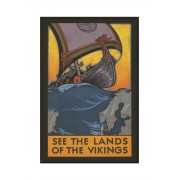 See the lands of the Vikings, magnet